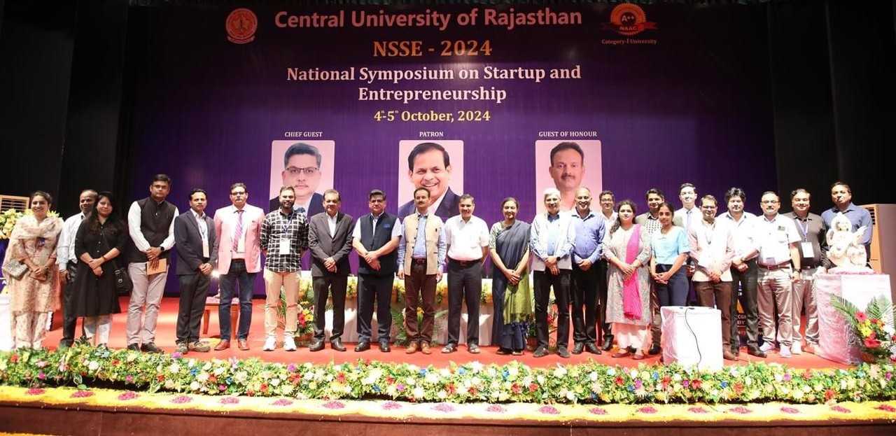 Modern co-working space with entrepreneurs collaborating